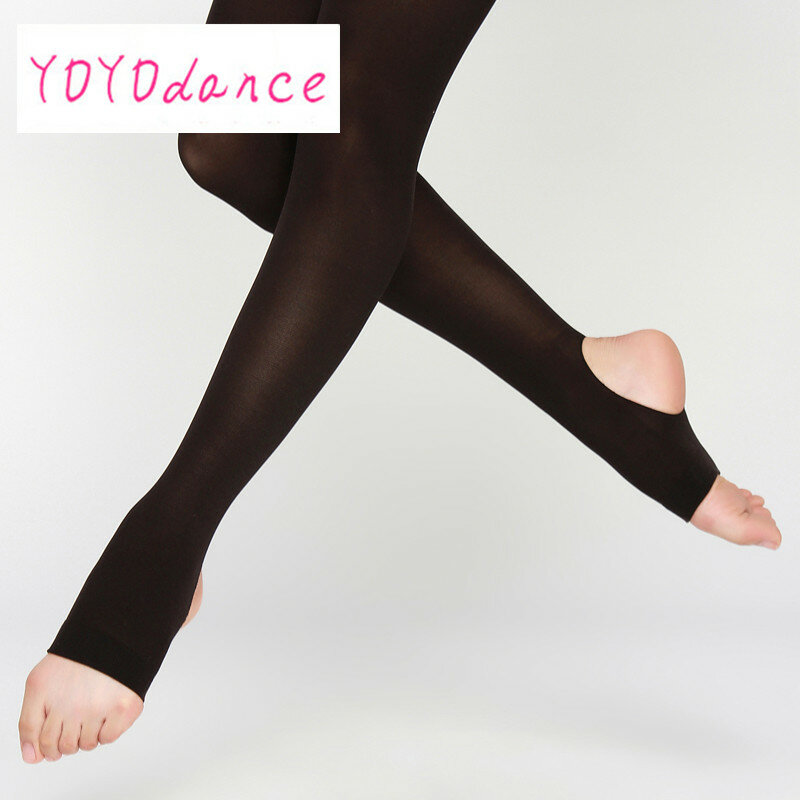 Baru Wanita Stirrup Celana Ketat Dance Wanita Legging Dewasa Panty Hose Profesional Menari Balet Ballerina Stocking