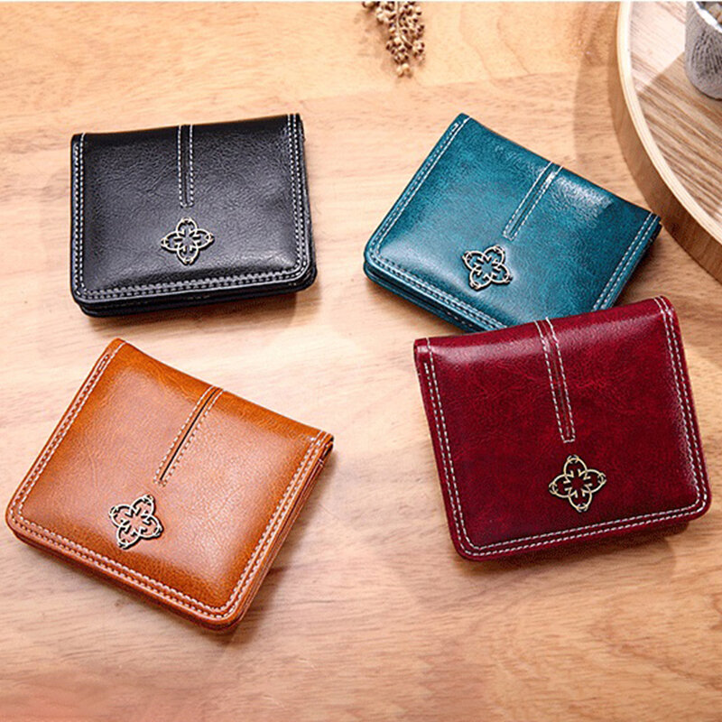 Mini portefeuille en cuir PU avec fermeture éclair pour femme, porte-cartes, porte-monnaie, sac à main, luxe, designer, mode, cadeaux pour femme