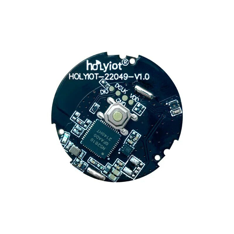 Holyiot-sensor de temperatura y humedad, nRF52810, inalámbrico, de bajo costo, proximidad, bluetooth, márketing, ibeacon, acelerómetro