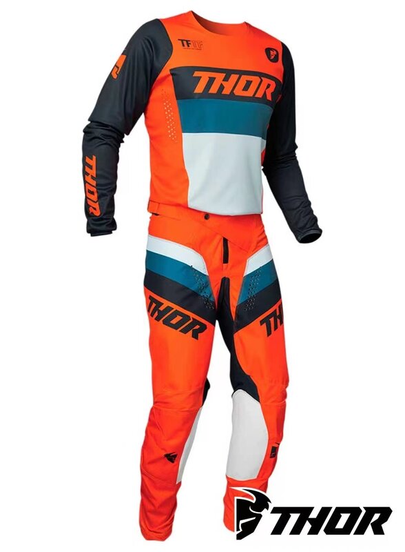 New Adult Cooper Web Team Version MX Motocross Gear Set MTB BMX ATV Dirt Bike Off Road Jersey And Pants Combo Moto Racing Suit Z