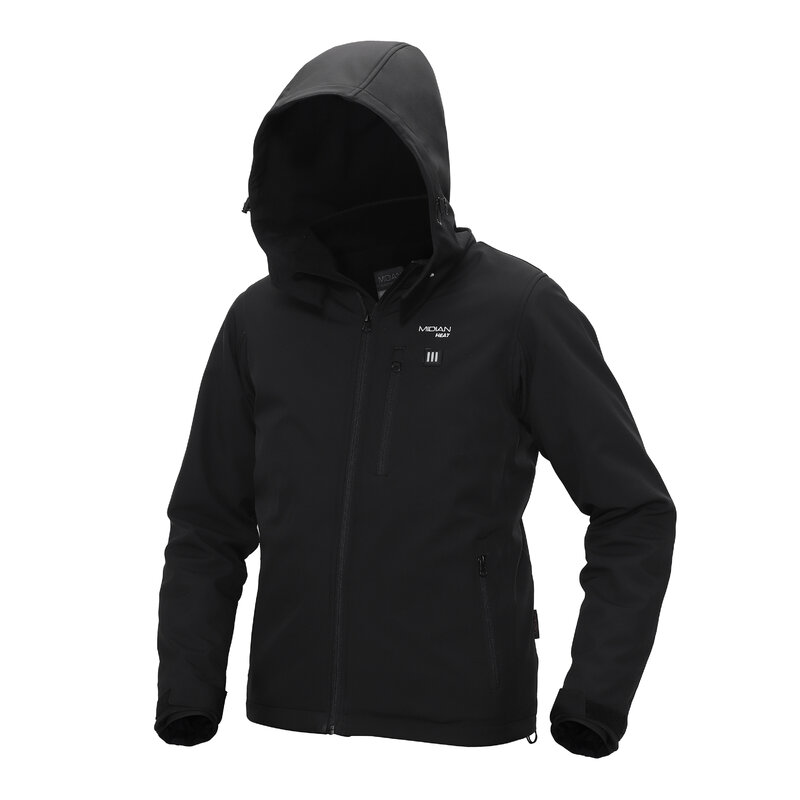 Veste d'hiver chauffante Wskins pour homme, manteau d'alpinisme métropolitain USB, coupe-vent imperméable, veste d'extérieur, veste de sport