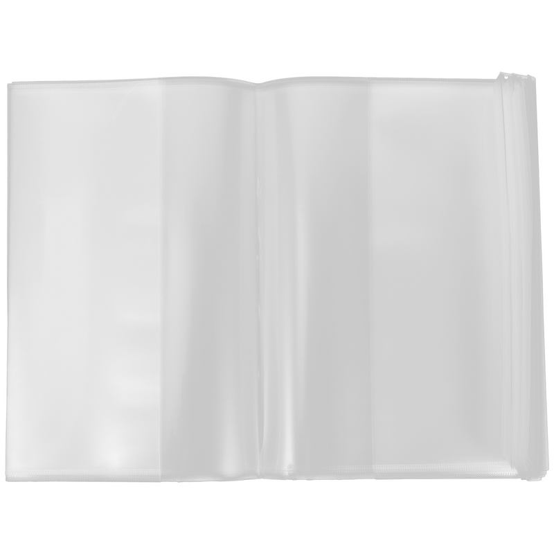 Couverture de protection de livre de compte en plastique transparent, couverture de nettoyage, manuels scolaires, élèves, Pp, cahiers, A5