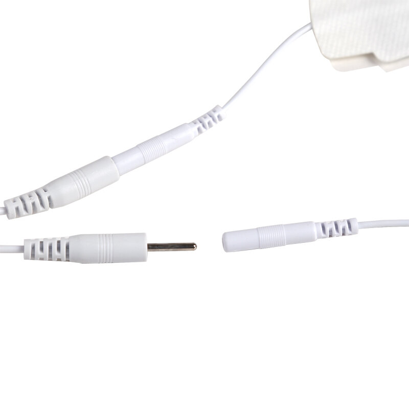 Bantalan Pijat Dada Bantalan Elektroda Kecantikan dengan Kabel untuk Pijat Seluruh Tubuh Bantalan Mesin Terapi Pulsa Aksesori Elektroterapi