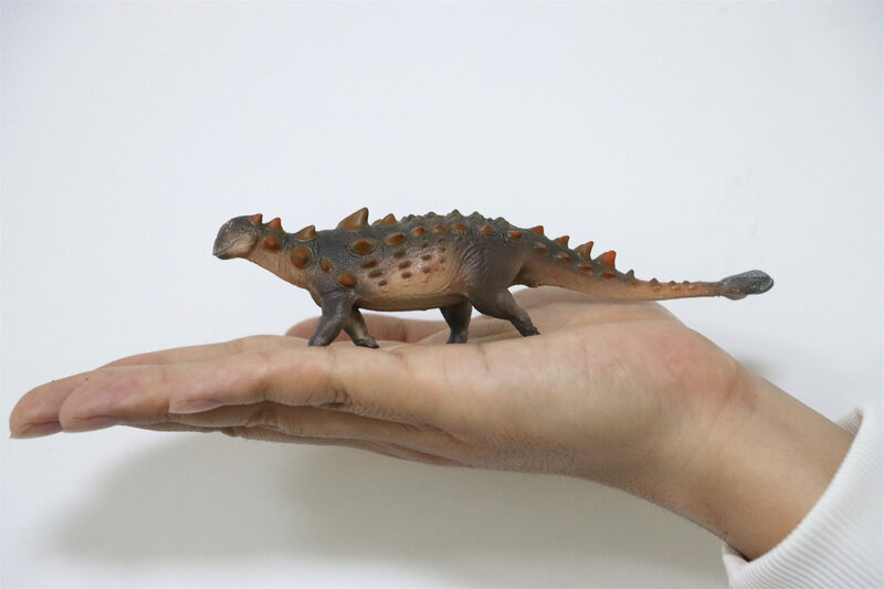 GRTOYS X HAOLONGGOOD 1/35 euoplomephalus modello muslimah Dinosaur Animal Collection Decor Scene GK regalo di compleanno giocattolo