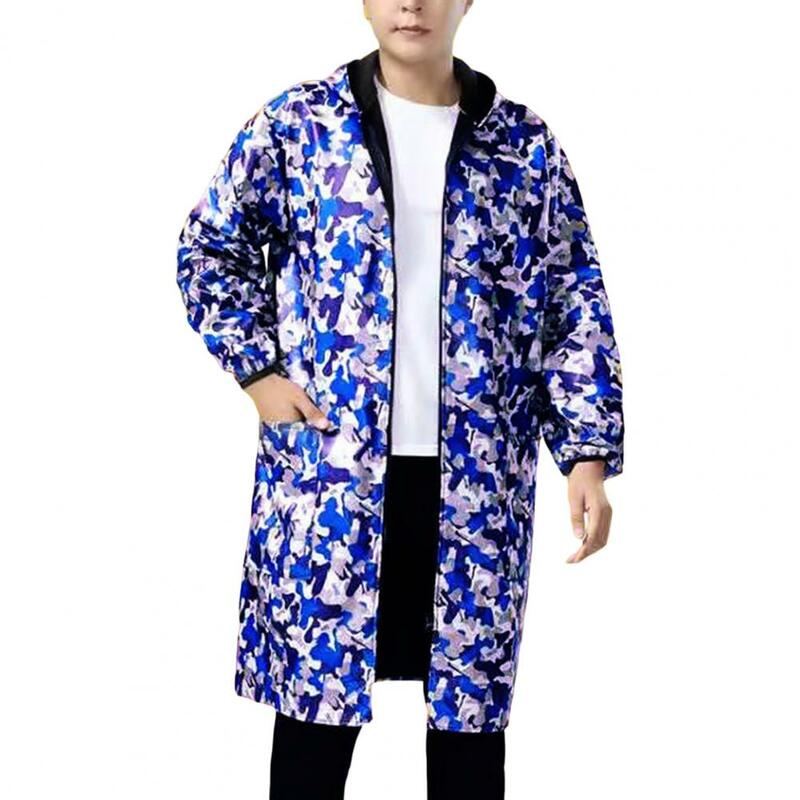 Outdoor  Waterproof Smooth Surface Apron Coat Windproof Apron Coat Thermal   for Outdoor