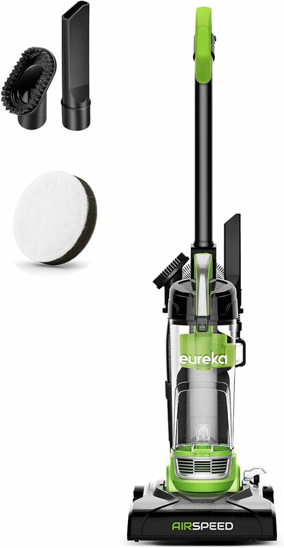 Eureka-Aspirador Ultra Leve, Poderoso, Sem Saco, Vertical, Tapete e Chão, Velocidade do Ar, com Filtro de Substituição, Verde