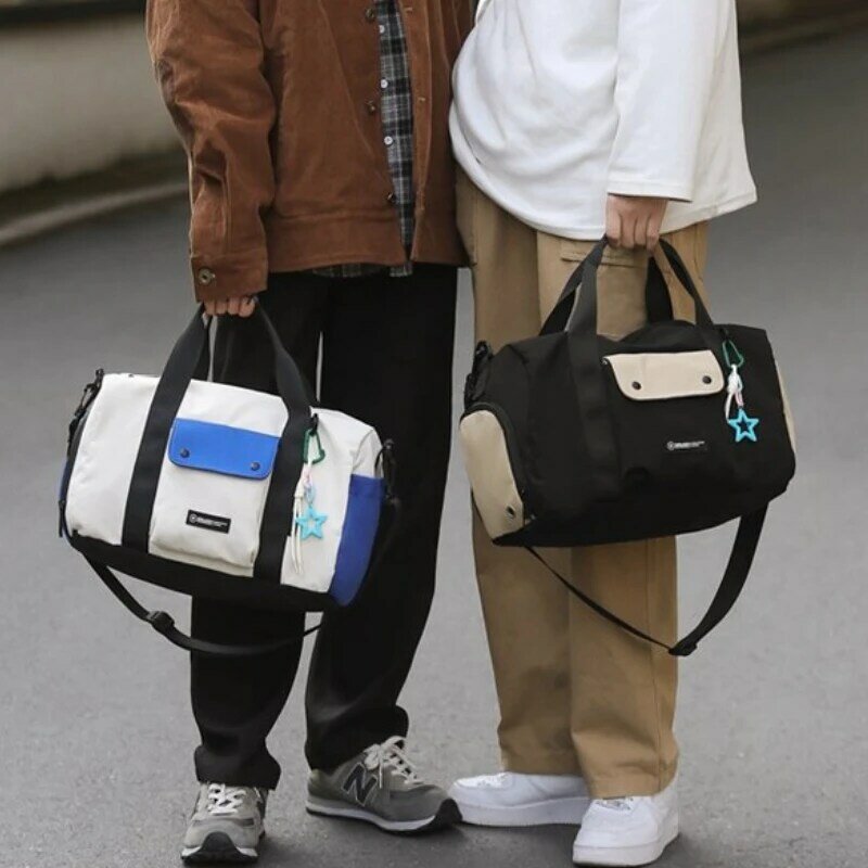 Новая Вместительная дорожная сумка Оксфорд 2024 модная и Минималистичная сумка через плечо модная сумка через плечо для путешествий пары