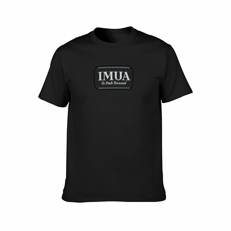 Футболка IMUA - To Push-Eclipse для мальчиков, однотонная быстросохнущая белая футболка для мужчин
