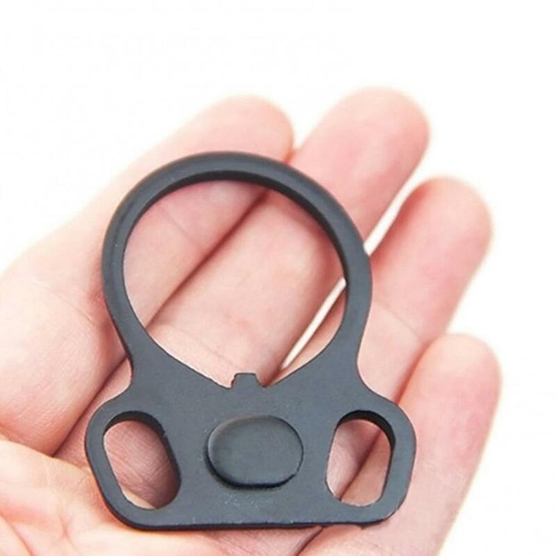 Sling PlateS1 Two-ring Long-time Use Standard Steel SlingS1 Loop for Outdoor Hiking Camping Climbing