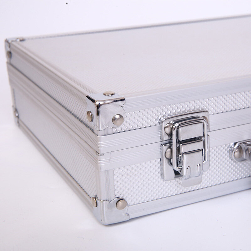 Aluminum Alloy Toolbox Portable Storage Portable Display Box Suitcase Multi-purpose Hardware Storage Box