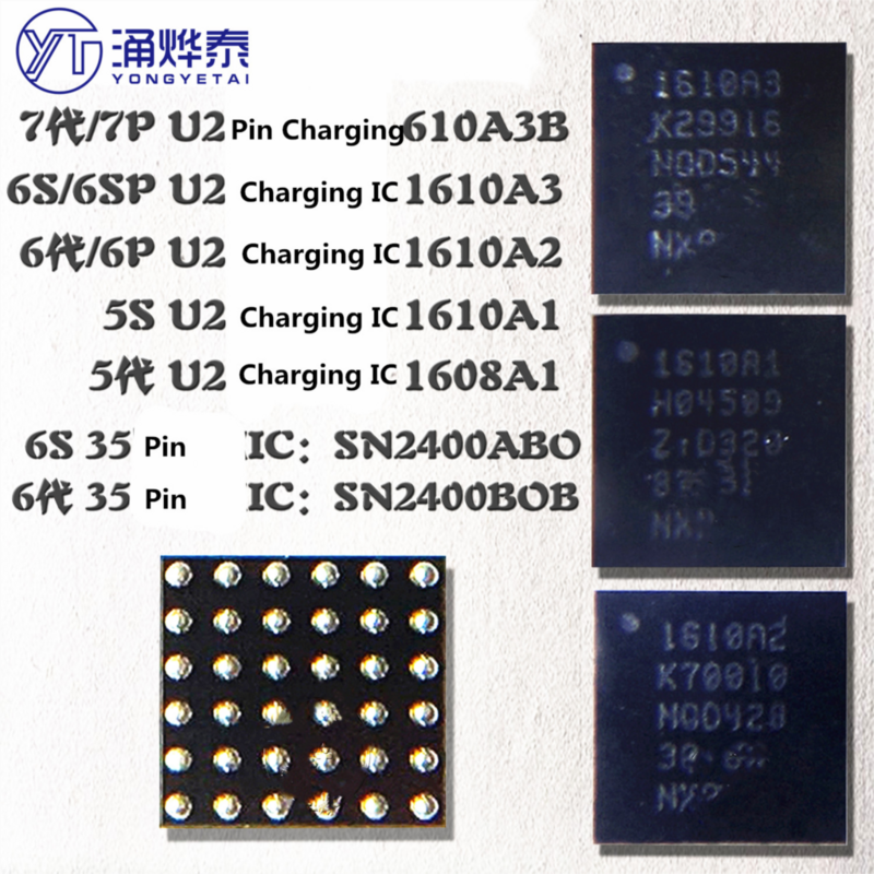YYT 2 pz U2 USB tristar ic 1608 a1 1610 a1 1610 a2 1610 a3 610 a3b 1612 a1 SN2510 SN2600 SN2611A0 display di controllo della luce U2 USB
