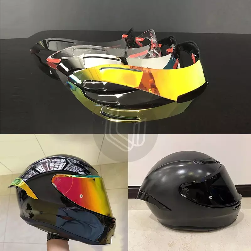 Motocicleta traseira guarnição capacete Spoiler Case, AGV K6 acessórios