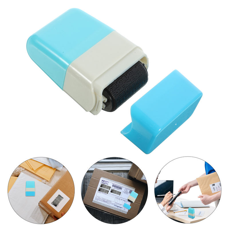 Privacy Smear Seal Home Accessory Protection Stamp Supply Convenient Roller Portable Confidential Walker