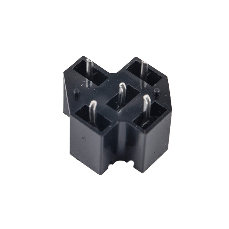 Auto 40a 4/5 Pin Terminals Relais Socket Connector Adapter Pcb Board Mount Base Houder Met 6.3Mm Terminals