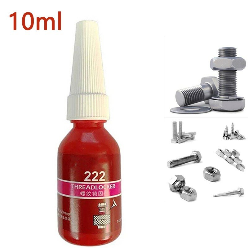 10ml Screw Lock Threadlocker Anaerobic Adhesive Sealer Sealing Glue222/242/243/262/263/271/277/290 Thread Sealants
