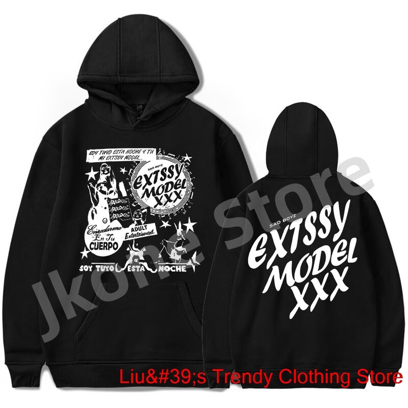 Junior H Sad Boyz Tour Merchandise Hoodies Winter Dames Heren Mode Casual Streetwear Sweatshirts Top