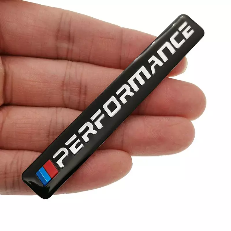 1 pz Car Decal Logo Badge accessori Auto Sticker M Power Performance per BW 1 3 4 5 6 7E Z X line Emblem