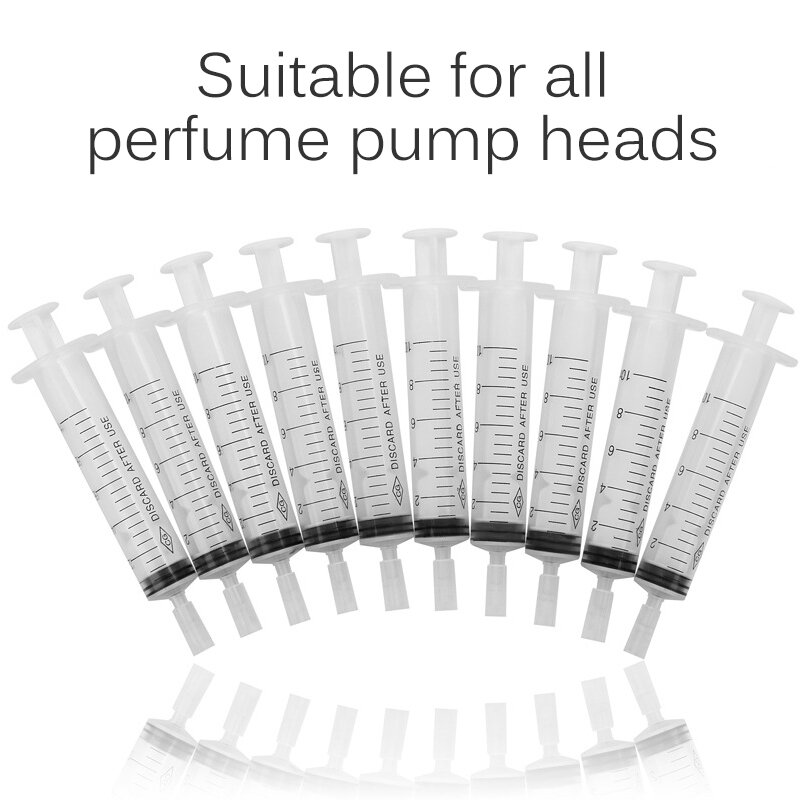 5Ml/10Ml/20Ml Jarum Suntik Plastik Parfum Dispenser Alat Isi Ulang Kosmetik untuk Botol Isi Ulang Kuantitatif Pengeluaran