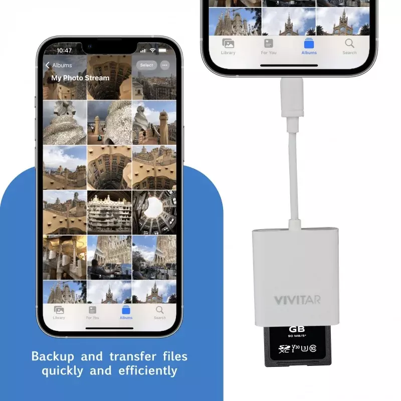Vivitar Mobile SD, Micro SD e lettore di schede Flash compatto