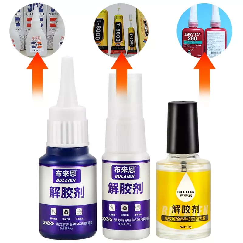 502 Glue Dispergator Debonder Remover Cleaning Quick-drying Instant Adhesive Liquid Tool
