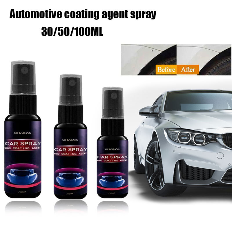 Car Repairing Spray Oxidation Liquid Ceramic Coat Super Hydrophobic For Glass Car Paint Repair