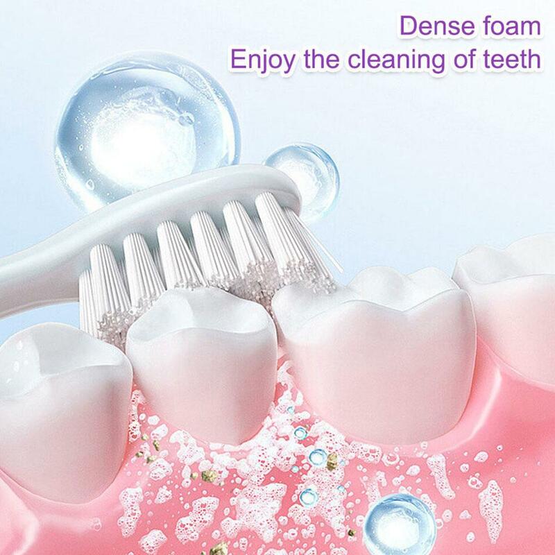 Pasta de dientes blanca brillante, nicotinamida de 100g, placa de respiración, elimina manchas, cuidado de pasta de dientes, blanqueamiento dental, N8u5