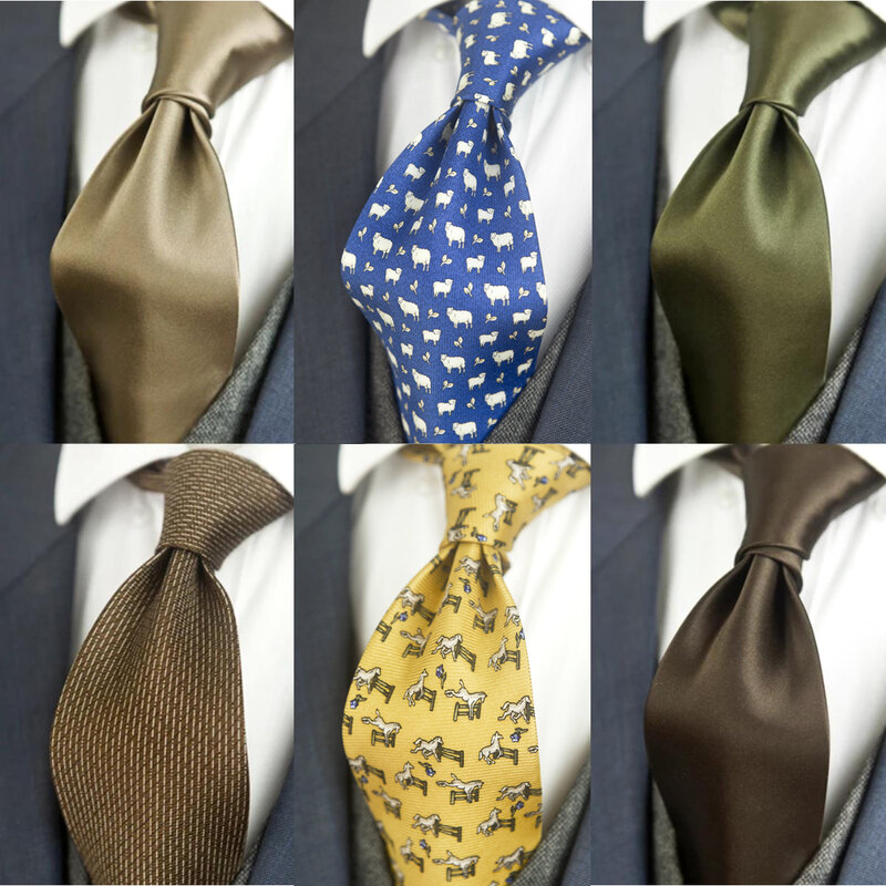 Eleganckie z tkaniny tureckiej w kwiaty w kratkę kropki wielokolorowy męski krawat krawaty 100% jedwabny nadruk darmowa wysyłka garnitur prezent dla mężczyzn