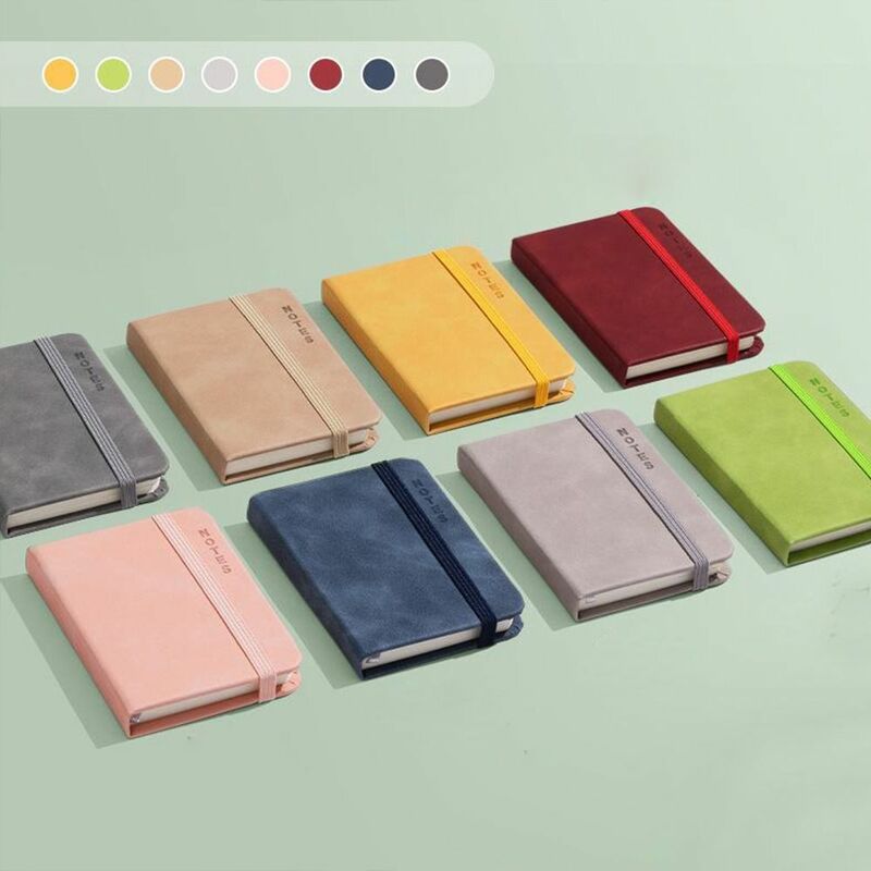A7 Mini Notebook portatile tascabile blocco note diario PlannerWriting Paper per studenti scuola forniture per ufficio