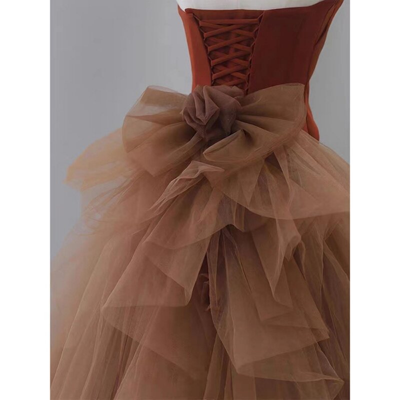 Syrenka Wakuta sukienka na studniówkę dwukierunkowy suknie wieczorowe do noszenia z tiulową kokardką vestidos de gala robe de soirée