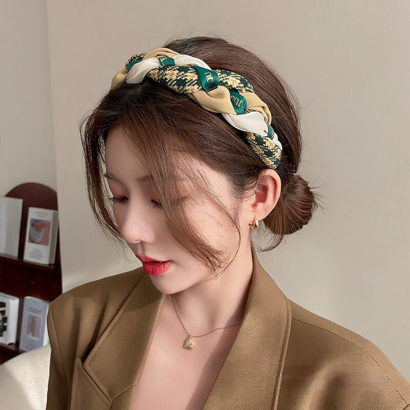 IHUES-الكورية نمط رباط شعر للنساء ، واسعة الحواف أغطية الرأس ، Hairband مزاجه هيرباند ، فتاة الديكور اليومي ، جديد