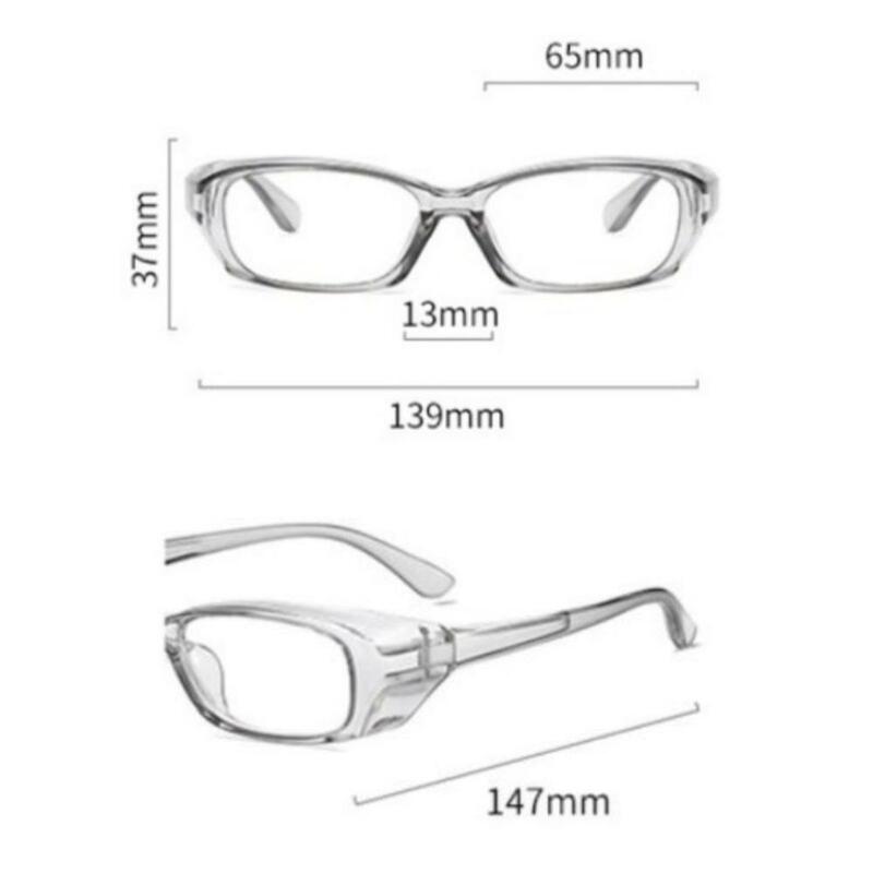 Okulary przeciwmgielne na zewnątrz wygodne okulary ochronne dla kobiet mężczyzn