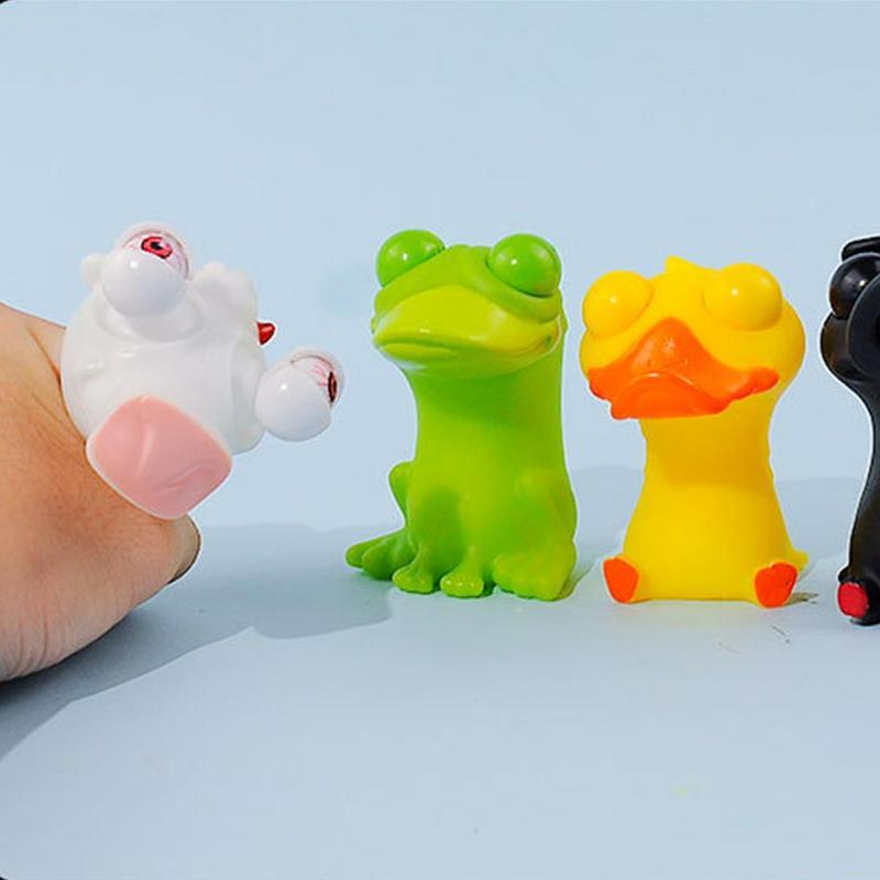 Squeeze Toy Squeeze Tiere mit aus den Augen Squeeze Ball langsam steigen Angst Reducer sensorische Spielzeuge großes Geschenk für Kinder Erwachsene