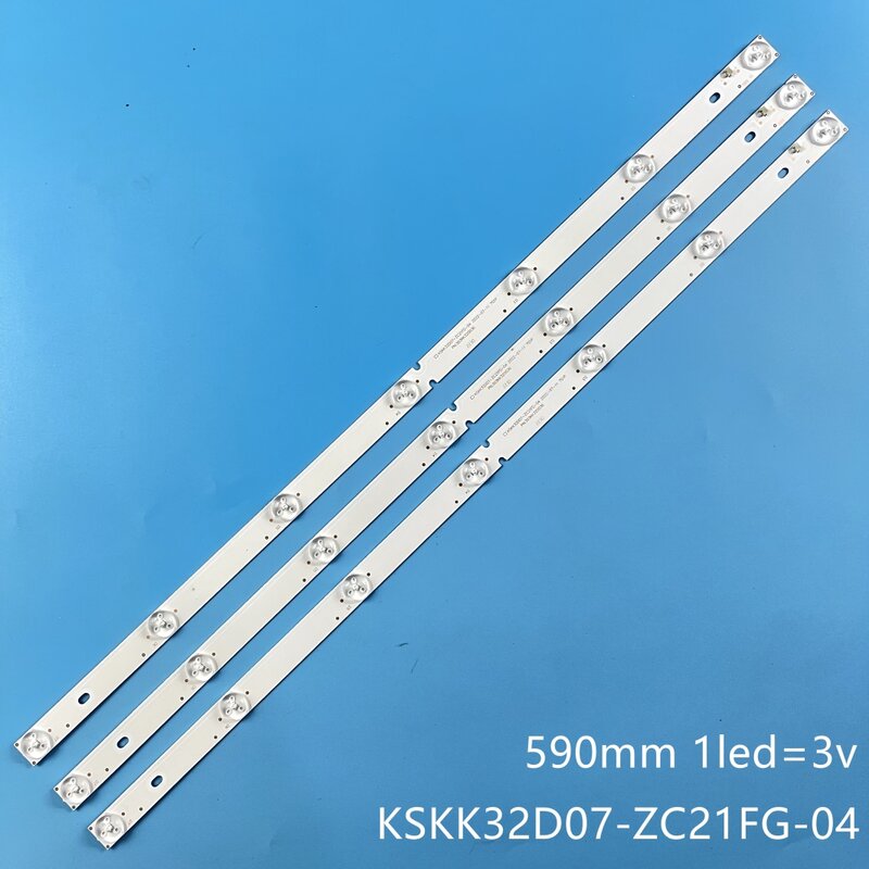 Bande de rétroéclairage LED pour KSKK32D07-ZC21FG-04 DEXP H32C7200K Tyx 32YD350 kskk32d07-zc21fg-04 303Patrick 320036 KK320M02 KK320M11