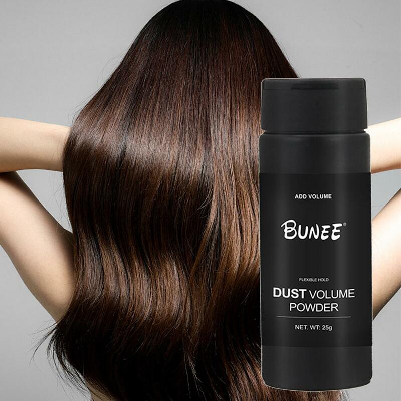 Пушистая пудра для волос BUNEE, 25 г, моделирующая пудра для увеличения объема волос, пудра для лечения волос для мужчин и женщин, матирующая пудра