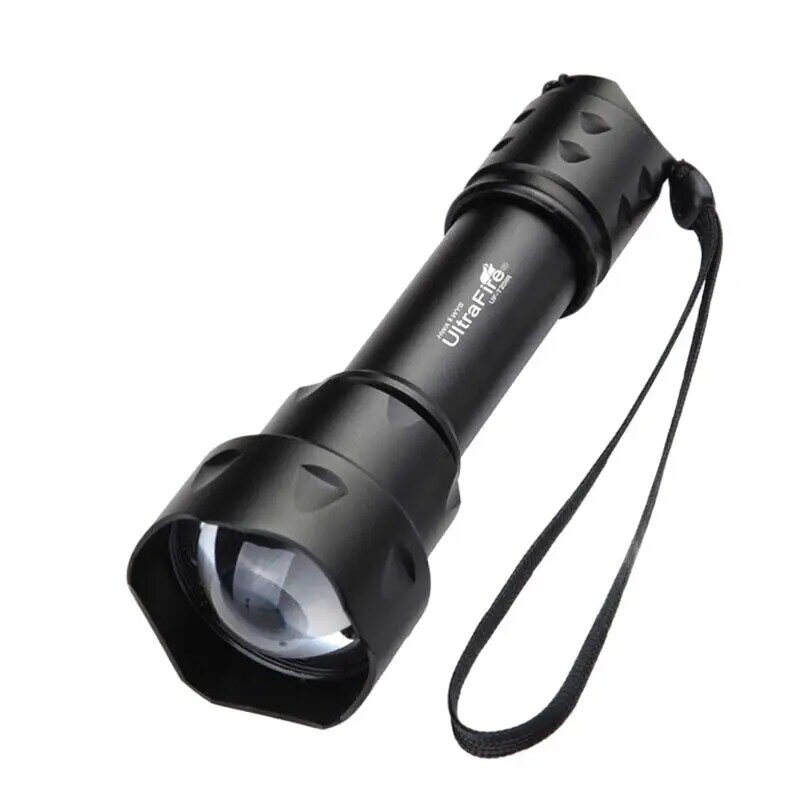 UltraFire-Zoomable lanterna LED, caça tocha, interruptor de controle remoto, IR 850nm, 940nm, visão noturna, UF-T20, ao ar livre