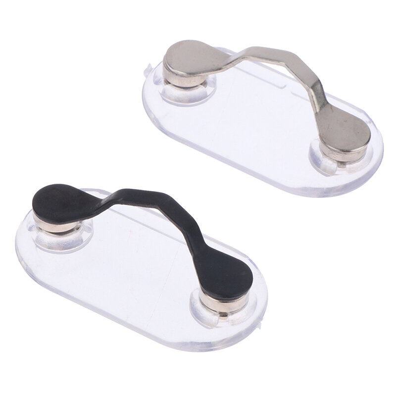 Magnet Menggantung Pemegang Kacamata Pin Bros Pakaian Portabel Klip Gesper Magnet Mode Multi-fungsi Kacamata Headset Klip Garis