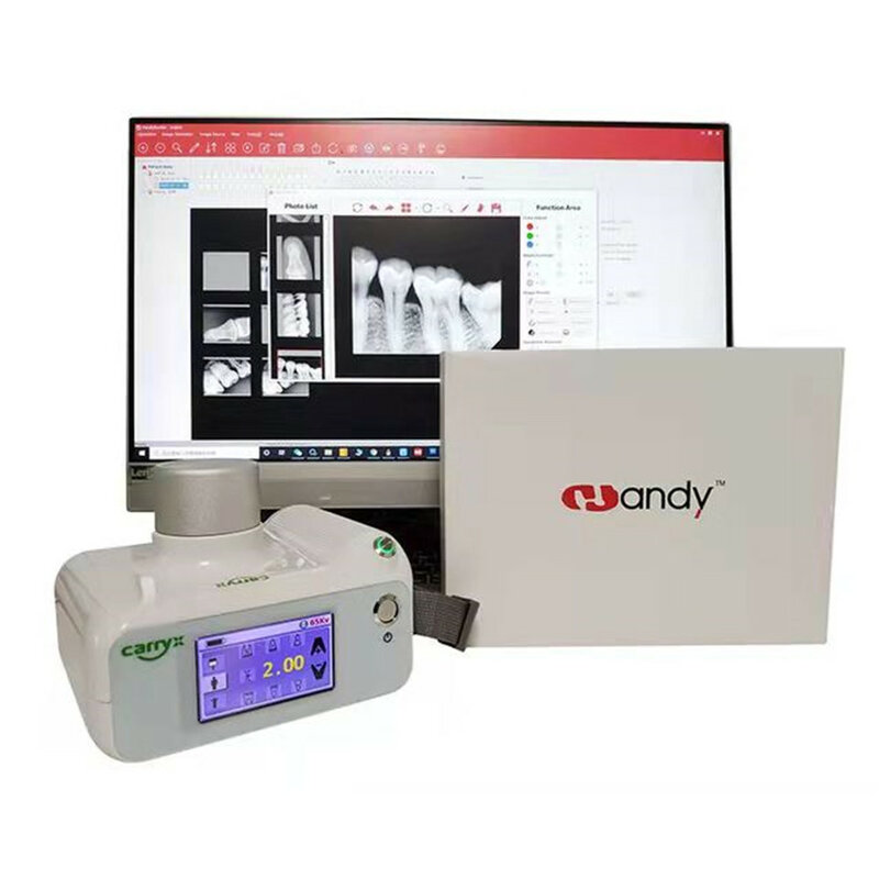 Dental X-Ray Unit High Frequency Digital Portable Touch Screen X Ray Machine With Sensor Supplier 500A SENSOR