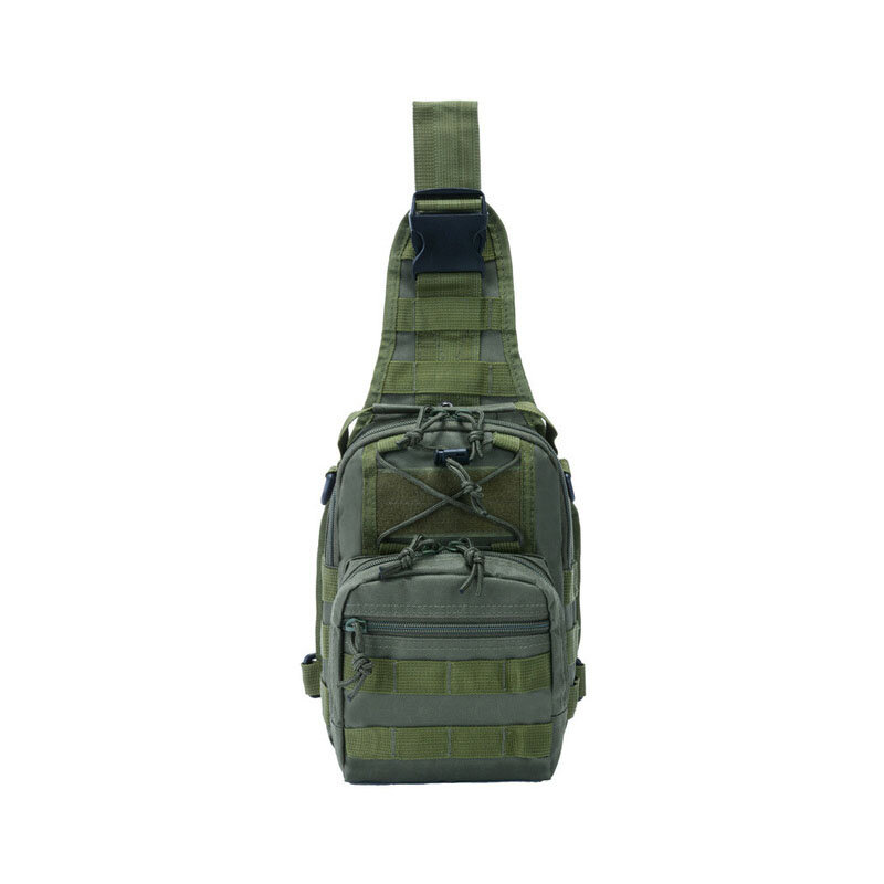 YUNFANG Tactical Bag Backpack Military Outdoor Sports Small Sling Chest Bag Suitable for Traveling Hiking Camping Biking Fishing