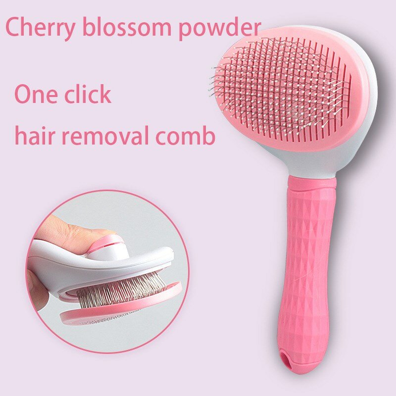 Pet Dog Hair Brush Cat Comb Pet Hair Remover Brush for Dogs Cats Puppy Kitten Grooming Tools Dogs Accessories Pet Supplies
