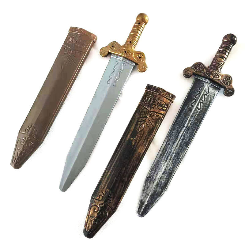 Roman Sword Roman Warrior Set Cosplay Performance Props Decorations Kid Gift