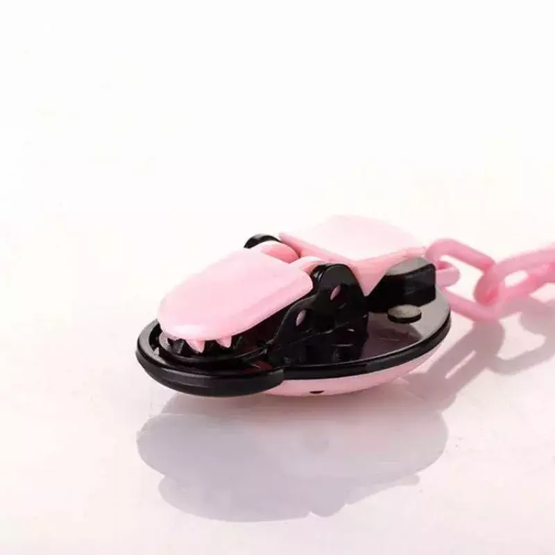 Adorabili clip per ciuccio per bambini stile europeo animale stile coccinella capezzolo/giocattolo clip per ciuccio neonato accessori per capezzoli a catena