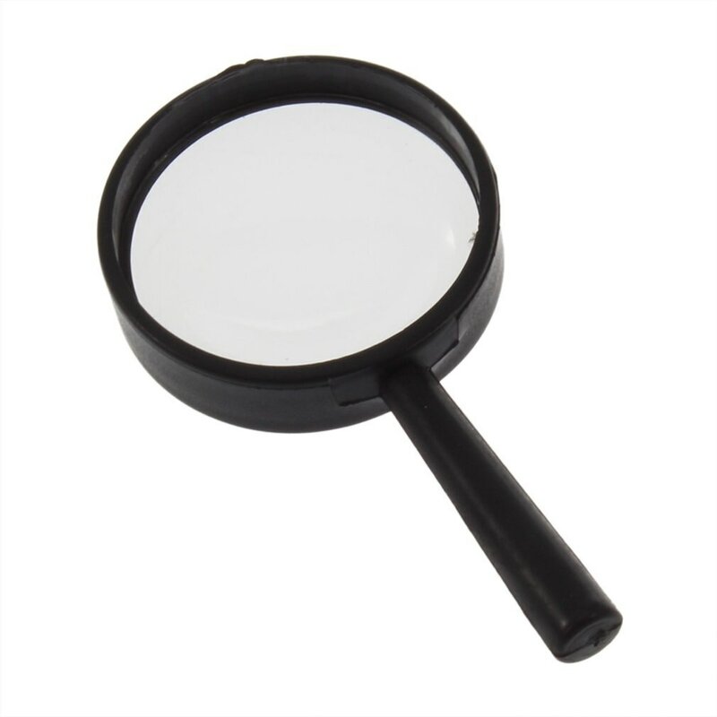 2021 NEW p Handheld Reading 5X Magnifier Hand Held Magnifying acrylic 25mm Mini Pocket Magnifying Glass Lens Reading Microscope