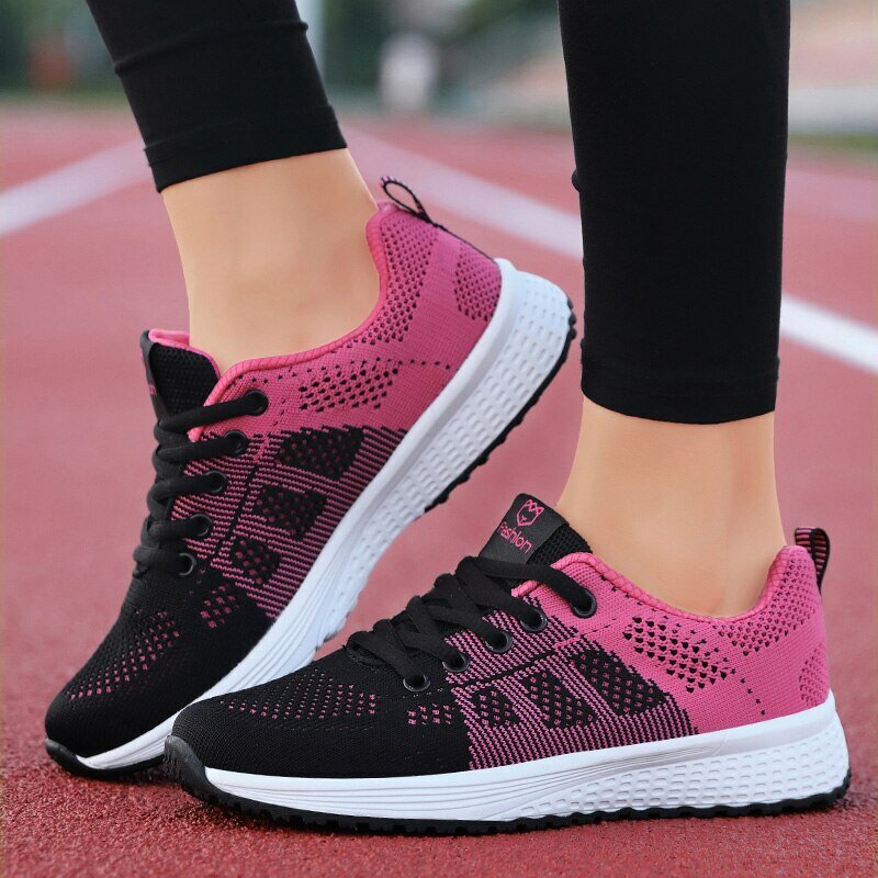 Damesschoenen lichtgewicht hardloopschoenen voor dames sneakers comfortabele sportschoenen jogging tennis