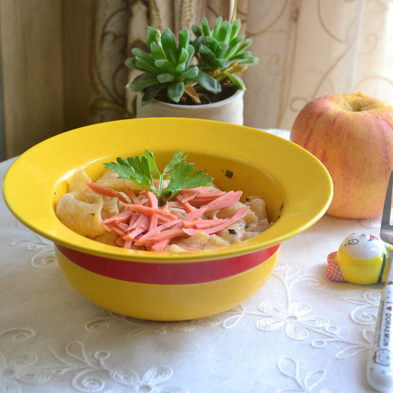 8 Inch One Pieced Luffy Straw Hat Ceramic Bowl Instant Noodle Bowl Ceramic Soup Bowl Dropshipping