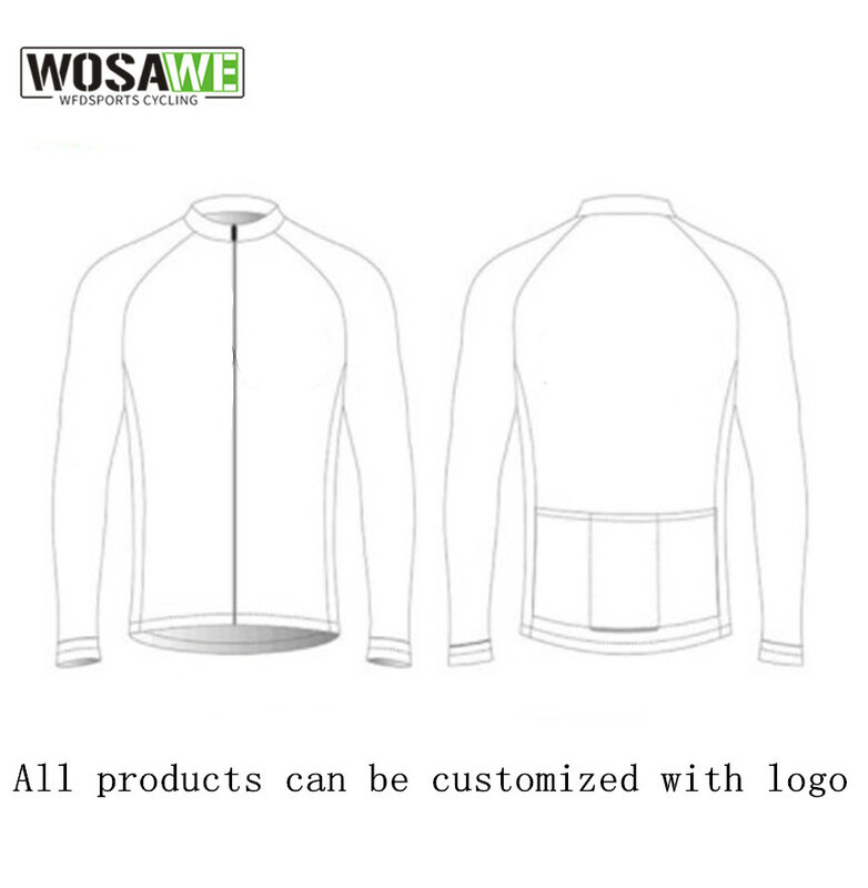 Wosawe pro equipe de corrida mtb roupas bicicleta wear ropa ciclismo acessível personalizado camisa ciclismo personalizado