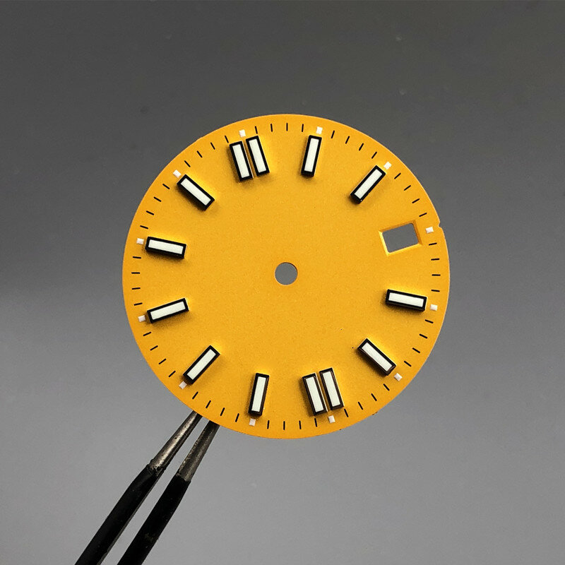 2024 New Dial Has Added The CITIZENLOGO Yellow Dial  Suitable For 3.0 position of the Japanese NH35 With S Logo