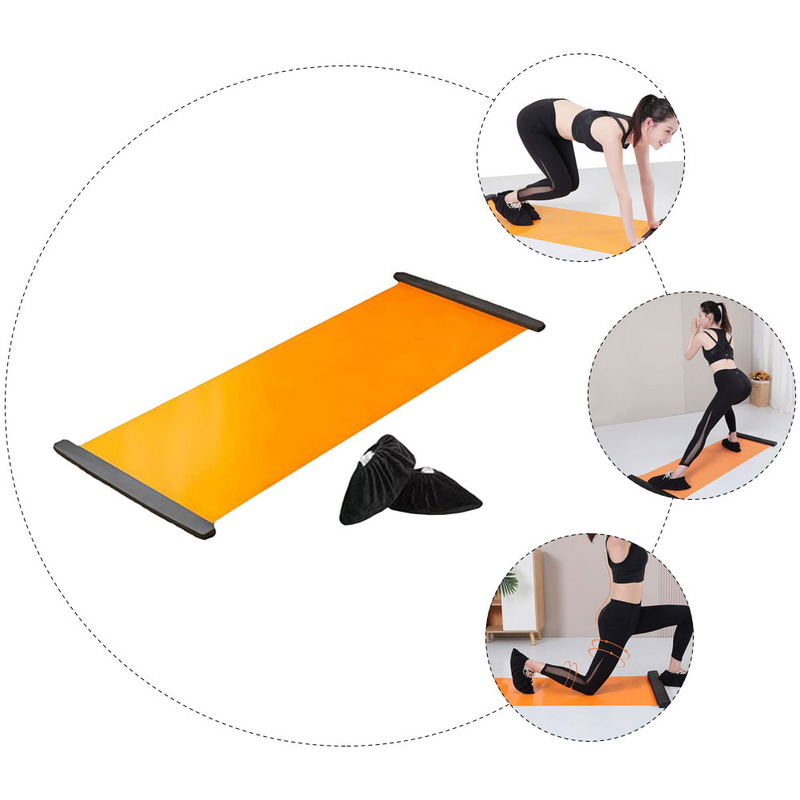 Fitness Slide Board para Indoor Exercício, equipamento Icehockey