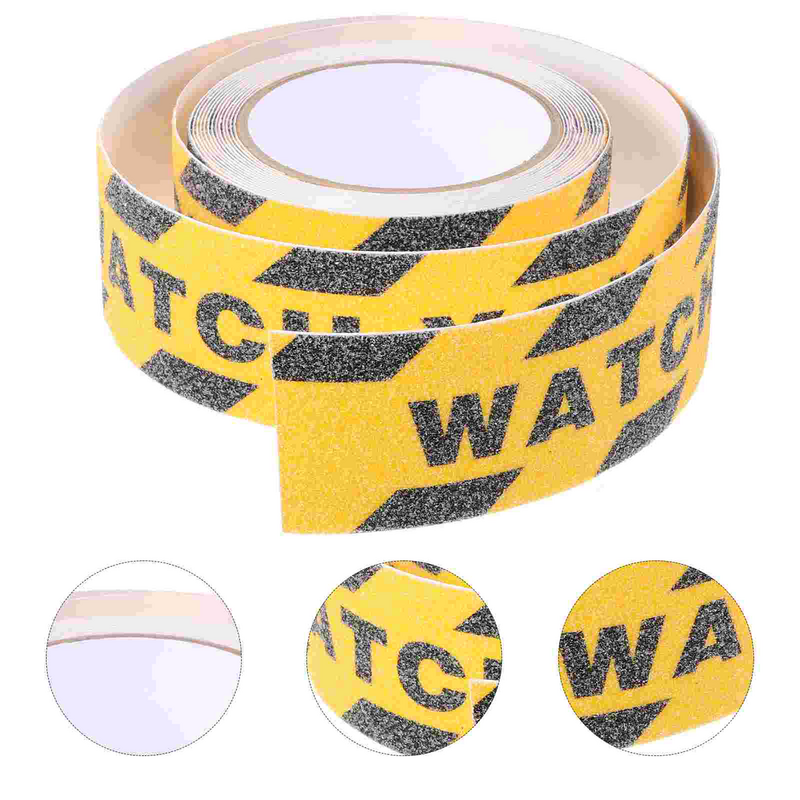 Grip Tape Stickers Nail Safety Caution Wet Floor Sign Anti-slip Tapes Watch Your Step Non Skid Warning Decals Non-slip Road