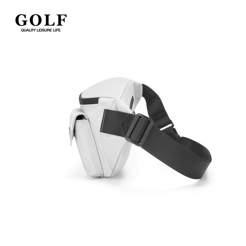 Bolso de pecho de Golf para hombre, Mochila pequeña de estilo japonés informal, bandolera de cintura de gran capacidad, a la moda