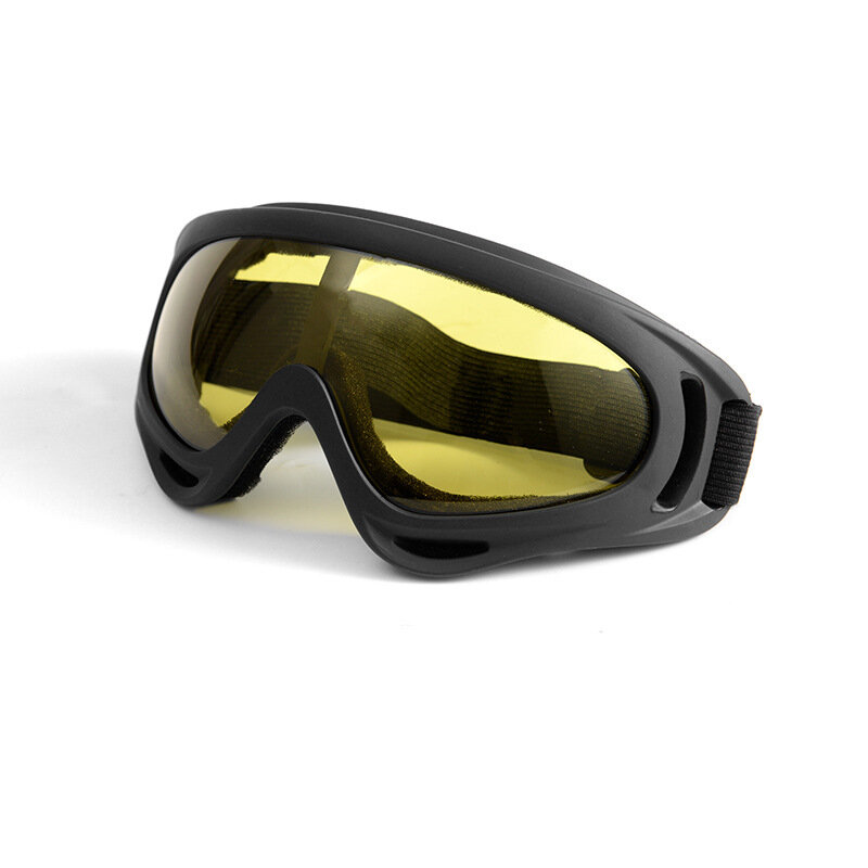 Kacamata motor masker Motocross, helm motor tahan angin sepeda motor, kacamata hitam bersepeda